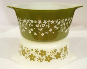 Pyrex Spring Blossom Casserole Dishes