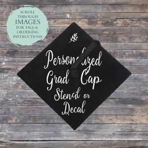 graduation decal etsy