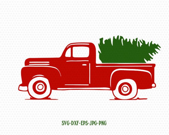 Free Free 282 Svg Truck With Christmas Tree SVG PNG EPS DXF File