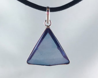 Tanzanite / Lavender Aura Vogel - Marcel Vogel Pendant - set in Sterling Silver - Amazing!