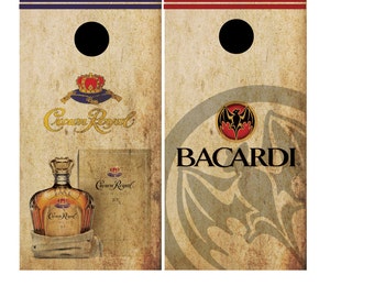 Crown royal corn hole game, been bag toss game