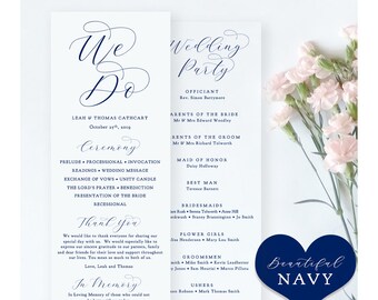 beautiful wedding programs