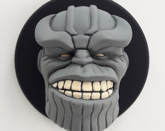 Thanos/Comic/Heroes/Villains/art Toy/Resin Figure/Head Sculpture/Deco Art