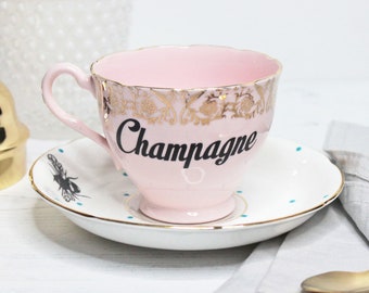 champagne teacup