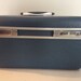 Vintage Samsonite train case, Debonair, with original keys, makeup case, blue luggage