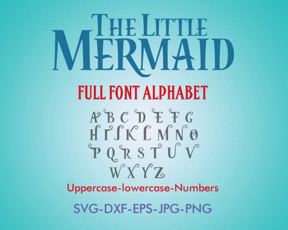 Free Free 99 Svg Files Printable Mermaid Letters SVG PNG EPS DXF File