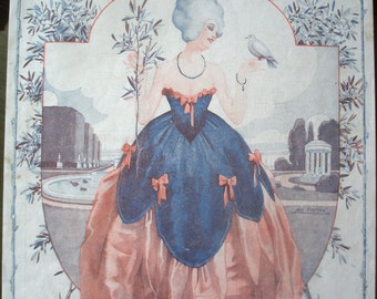 La Vie Parisienne The Garden - Print