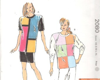 Kwik Sew 1457 1980s Misses Stirrup Unitard and Pull On Pants