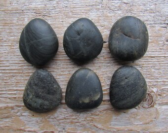 Natural Beach Stone Cabinet Knobs COSMIC Stone Drawer Pulls