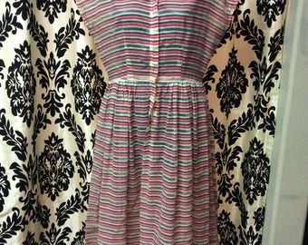 Striped Sheer 40's Sundress