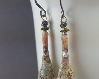 Artisan Porcelain Earrings