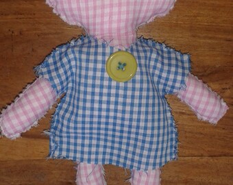 Cute Button Dress Dolly