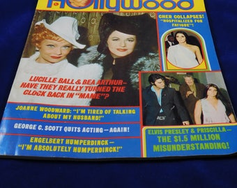 Vintage Rona Barrett's Hollywood Magazine March 1974