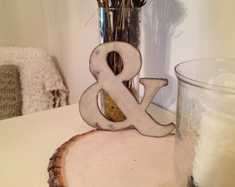 Ampersand, Metal Ampersand, Industrial Style ampersand, Antique Style Ampersand, Ampersand wall hanging, Wall decor