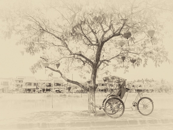 VIETNAM STORIES 6. Sepia Tone, Vietnam Print, Hoi An, Travel Photography, Artistic Photography, Photographic Print, Limited Edition