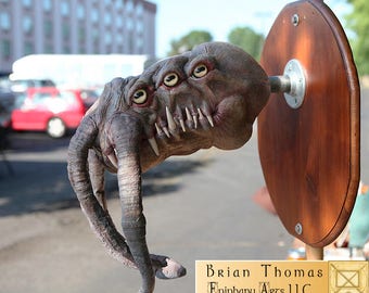 Thulu OOAK trophy head