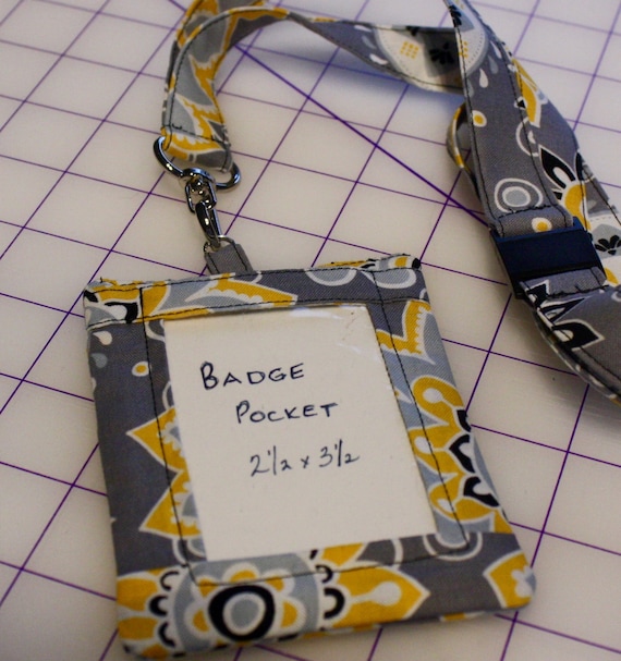 ID Badge Holder and Lanyard PDF Pattern