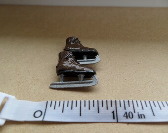 1:12th Ice Boots/Skates for the Dolls House Nursery/Garden