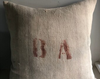 Authentic Italian Grain Sack Pillows