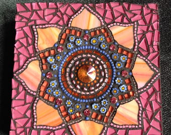 Mosaic Lotus Mandala