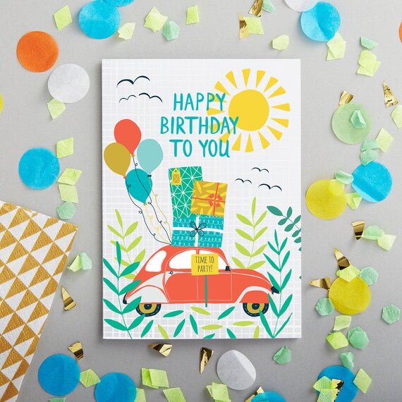happy birthday blank greetings card childrens birthday