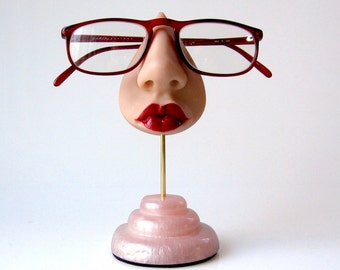 Women's Eyeglass Holder, Snazzy Sunglasses Display Stand, Eyewear accessory, woman gift