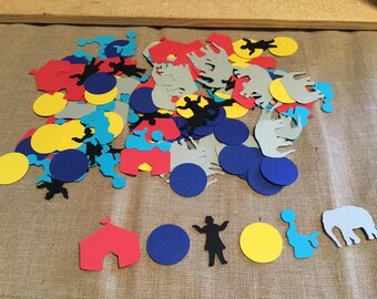 150 Piece Carnival Theme Confetti, Circus Theme, Carnival Theme Party, Circus Party, Circus Tent Party, Birthday Party Confetti