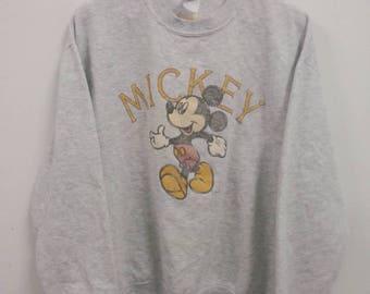 Rare Vintage MICKEY MOUSE Sweatshirt Size L