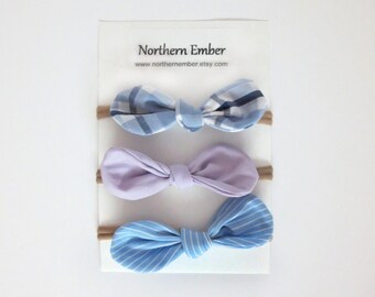 Knotted Headband / Baby Girl Headbands / Nylon Headband / Top Knot Headband / Headband Set / Toddler Headband Baby Headband / Gift For Baby