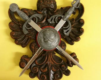 Coat of arms or family crest.