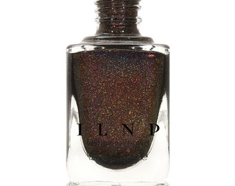 Chocolate Slate - Rich Chocolate Brown Holographic Nail Polish