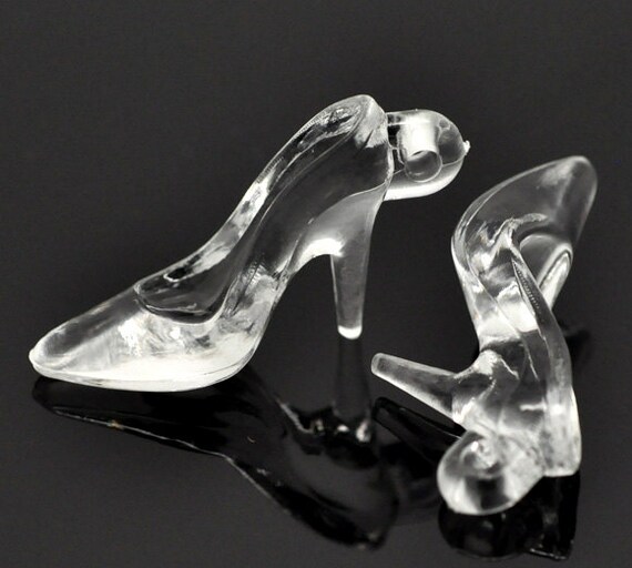 acrylic high heels