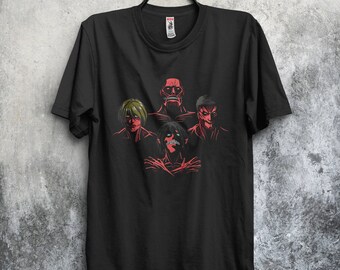 Titan Rhapsody T-shirt / Attack on Titan Tee / Queen / Anime & Music / Free Shipping worldwide/
