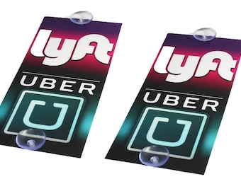 Printable Uber Lyft Sign 5x7