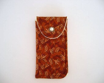 Eyeglass case, fabric eyeglass case, sunglass case, case for large eyeglasses