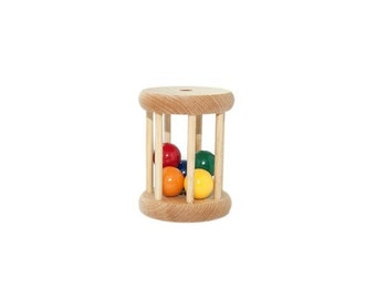 Ball Cylinder - Montessori Infant Toy