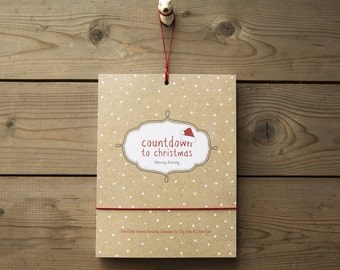 Advent Calendar And Activity Book In One