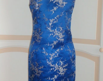 Chinese Blue and White Dress unworn Chinese size Large