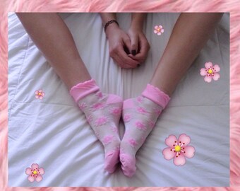 Custom Transparent Socks