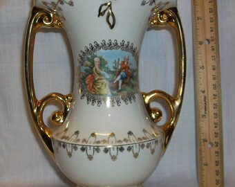 Listing 042 is a vintage Abingdon with gold trim