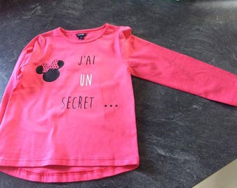 Tee shirt pregnancy announcement girl...