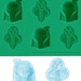 Boba Fett / Mandalorian Symbol Mold STAR WARS Ice Tray Jelly Fondant Chocolate mold