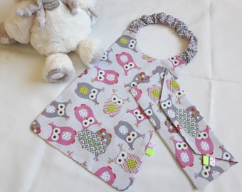 Kids towel / napkin school + pouch