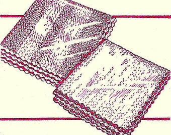 Face or Dish Cloths Knitting Pattern 1949 726023