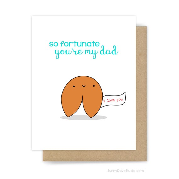 Happy Birthday Card For Dad Father Fathers Day Funny Pun I