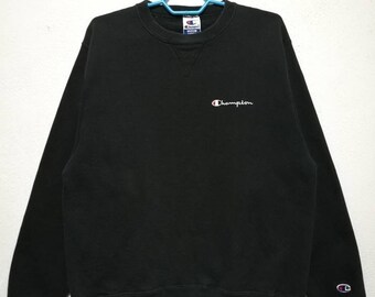 Vintage Champion Small Logo Sweatshirt Sweater