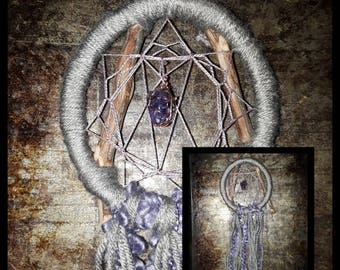 Crown Chakra dreamcatcher