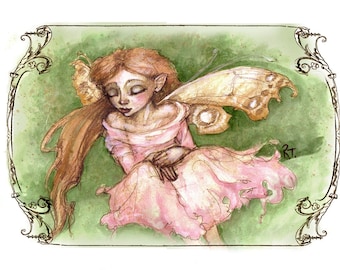 Emma, Greeting Card by Renae Taylor