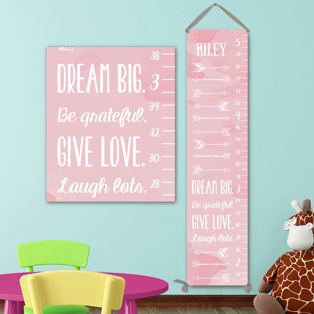 Arrow Growth Chart Personalized Growth Chart Arrow Nursery