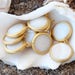 pendant mother of pearl mop charms bezel 18mm genuine round coin 22k matte gold white turkish jewelry supplies components